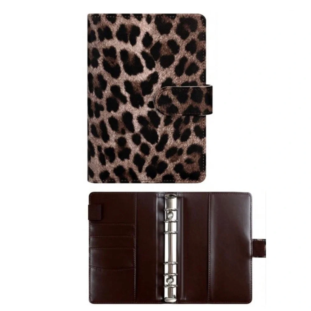 BROWN ANIMAL PRINT A6 Cash Envelope Binder BUNDLE, Cash Envelope Stuffing Method